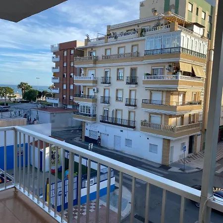 Terrasol Arenas Apartamento 2 Linea De Playa Vista Al Mar Torre Del Mar Esterno foto
